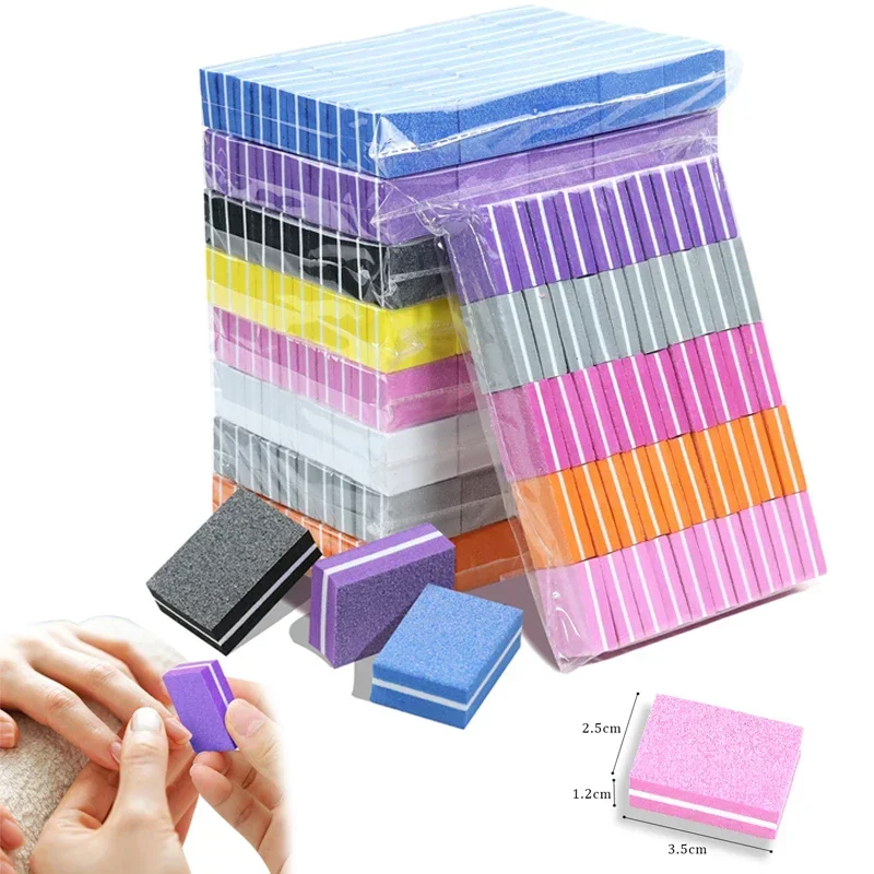 Nail Art Pinterest - 50/20/10 Mini Nail File Blocks Sponge