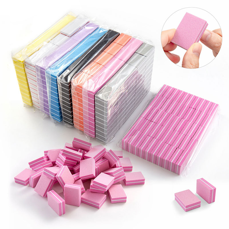 Nail Art Pinterest - 10/50pcs Mini Nails Art Buffer Sponge