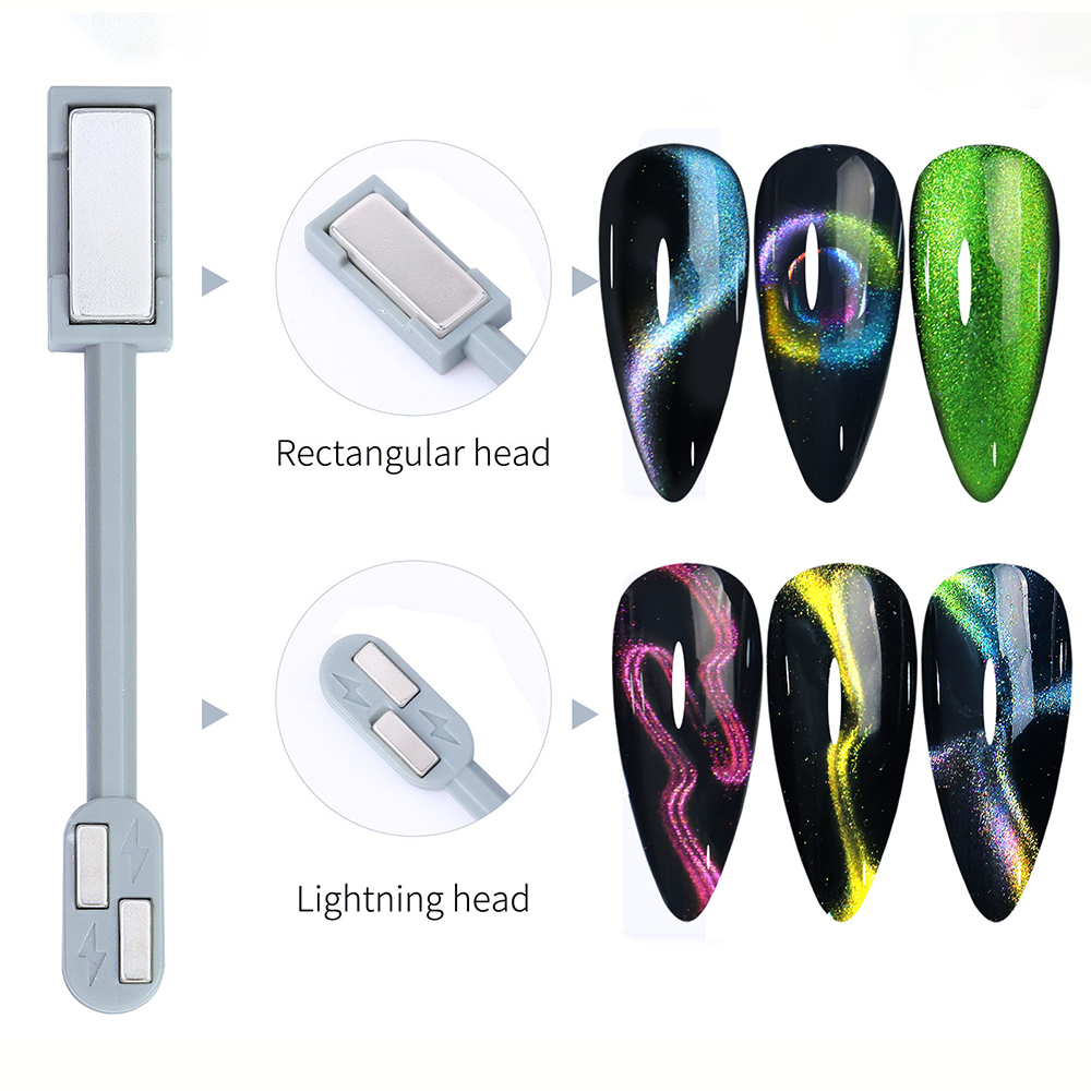 Striping Tape Nail - Double Headed Nail Art Magnet Stick