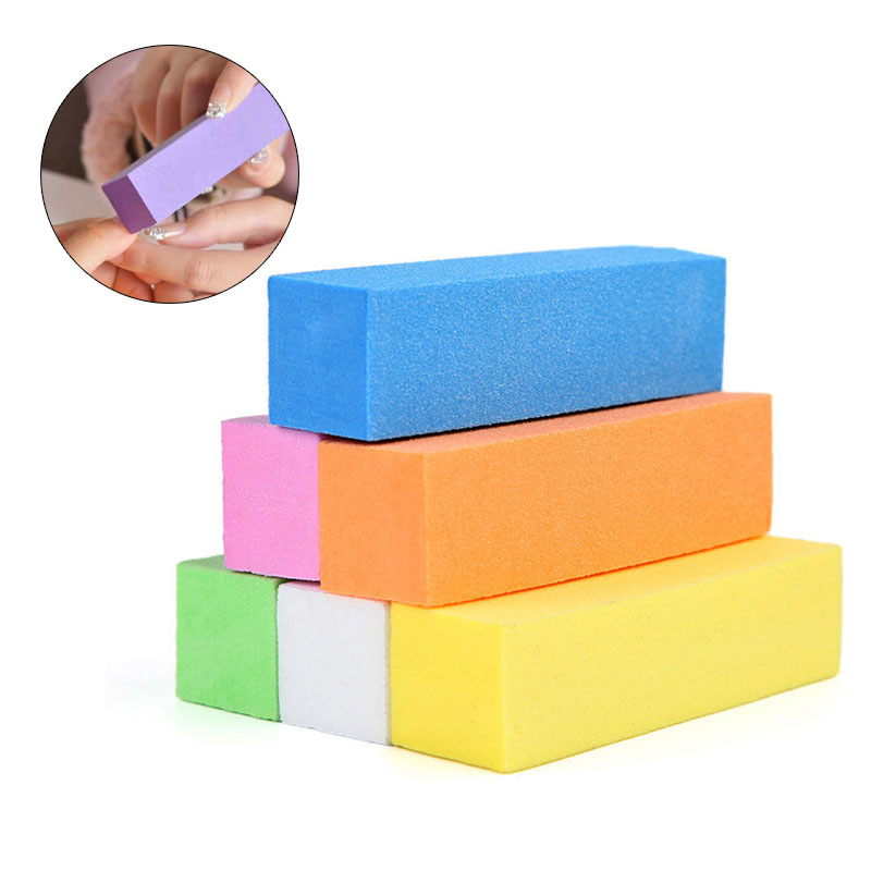 Nail Art Pinterest - 2/5/10 Pcs Nail Art Sanding Sponge