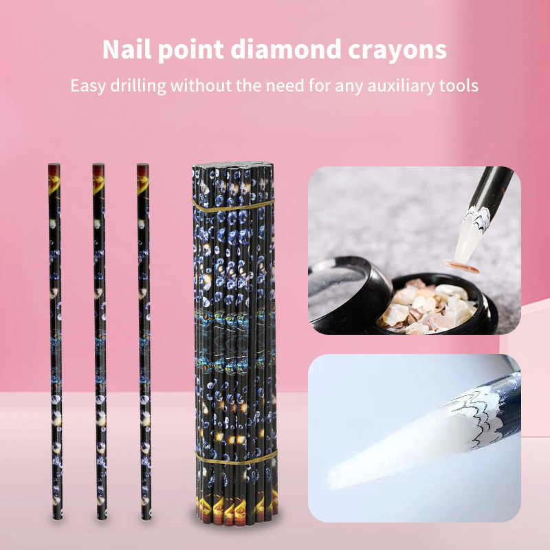 Nail Art Dotting Tool - 1pcs Crayon Wax Dotting Pen Pencil
