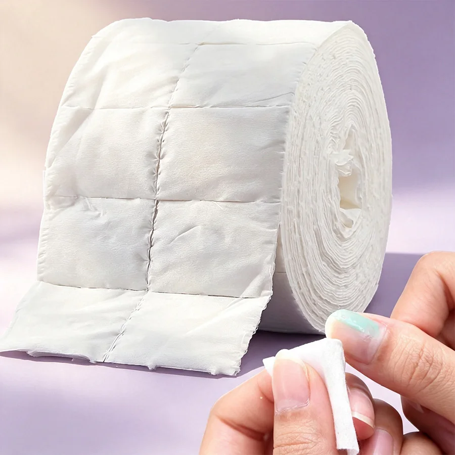 Nail Art Gel - 300/500Pcs Roll Lint Free Cotton Nail