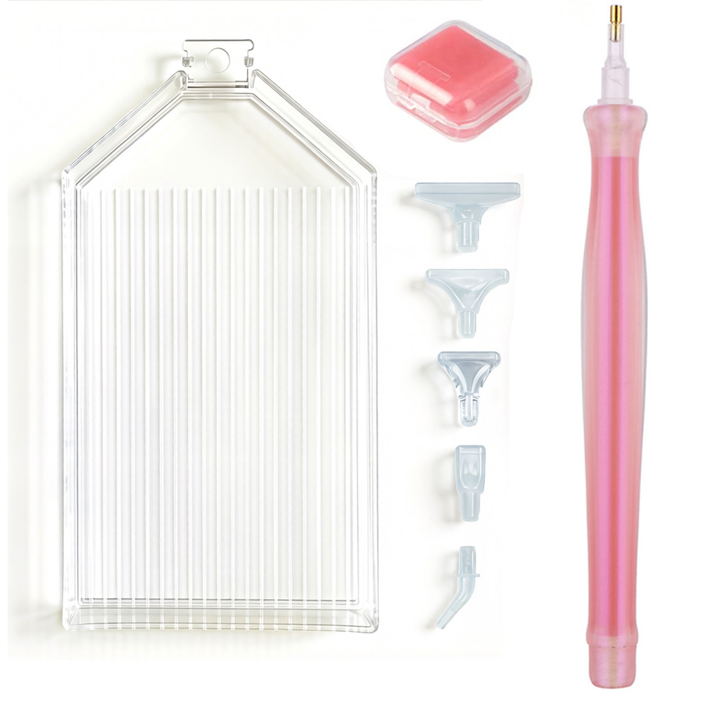 Nail Art Painting - Diamond Painting Accessories Pen Tray Set