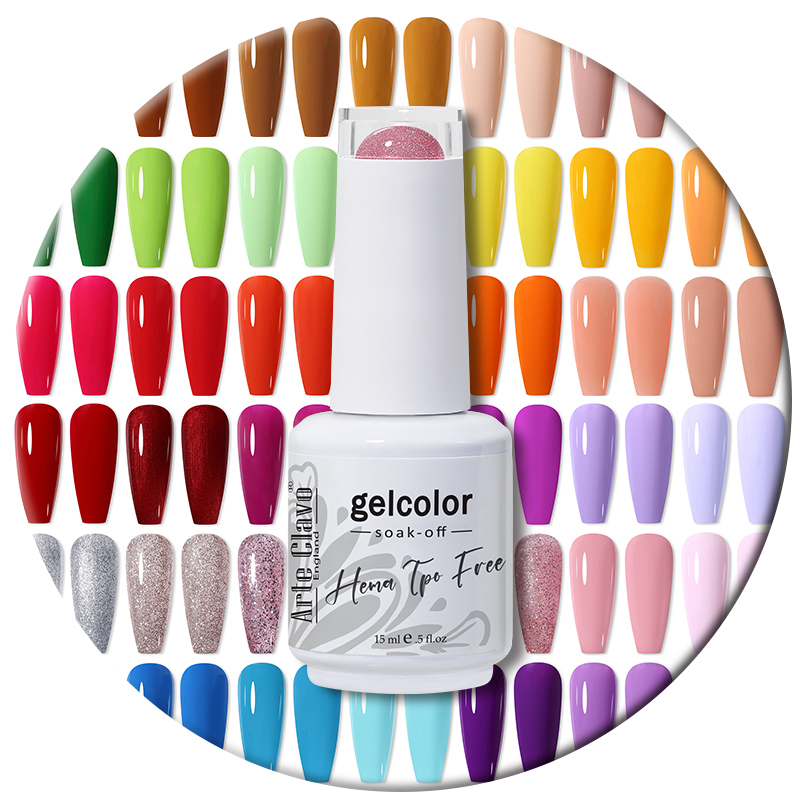 Nail Art Yellow - Arte Clavo 15ml Nail Gel Polish