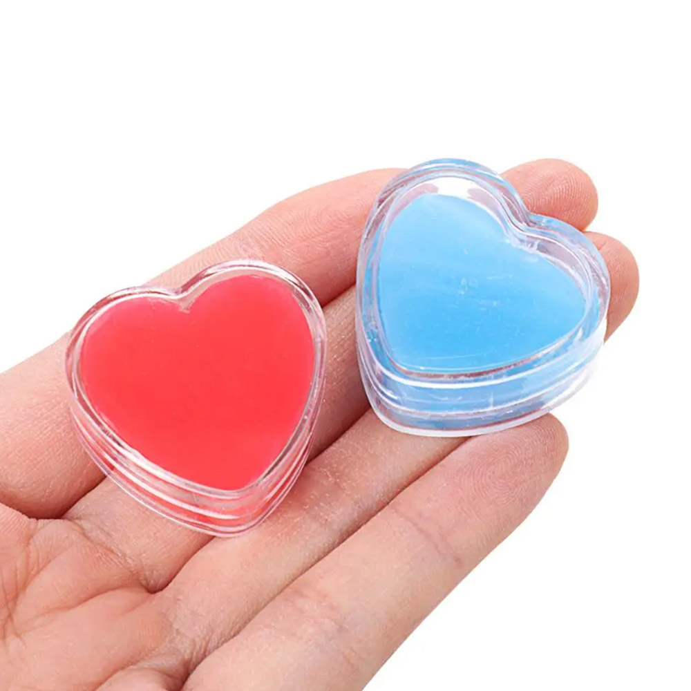 3/6pcs Heart-Shape Diamond Pai - Nail Art Painting ulasan dan harga