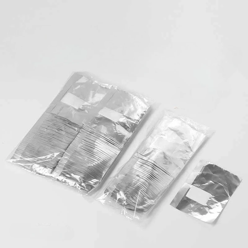 100pcs Remover Aluminum Foil N - Nail Foil Transfer ulasan dan harga