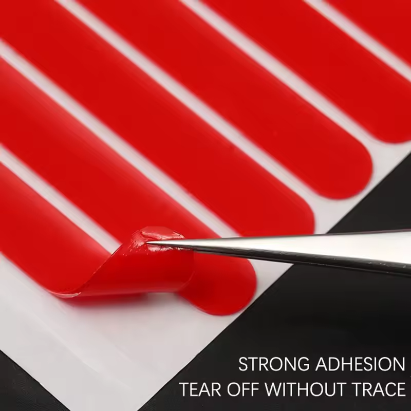 LULAA Double-Sided Crystal Tap - Striping Tape Nail ulasan dan harga