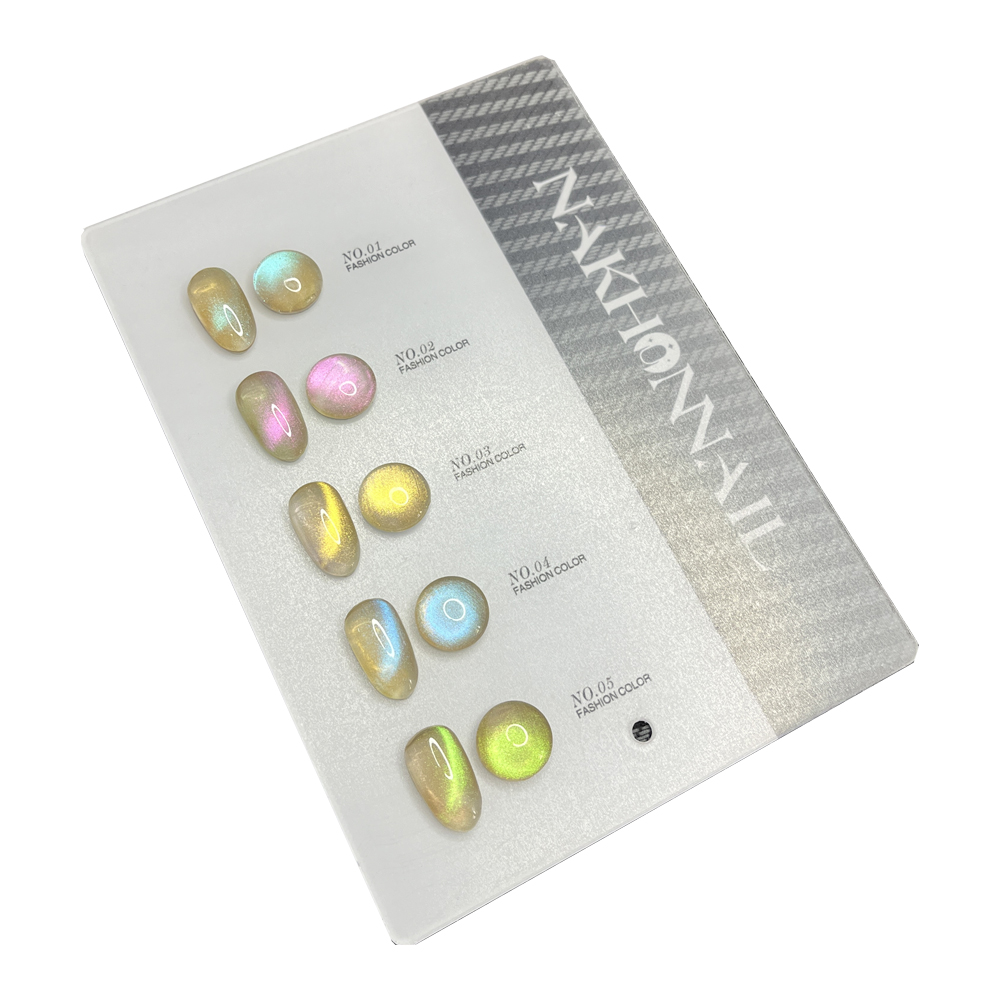 NAKHONNAIL 2024 New Sparkle Fa - Nail Art Cat Eye ulasan dan harga