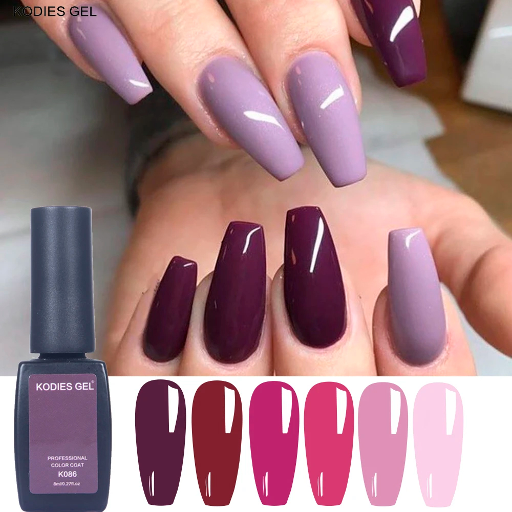 KODIES GEL Nail Polish UV/LED  - Nail Art Red Wine ulasan dan harga