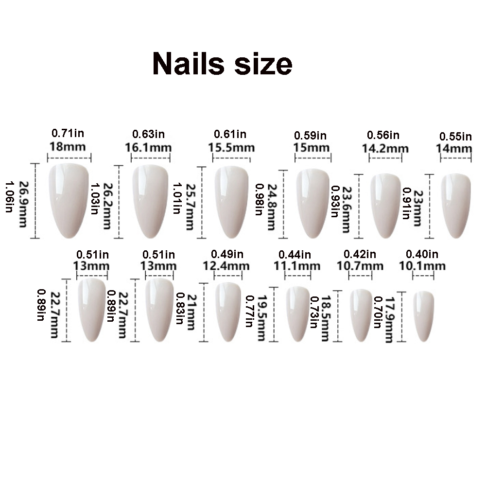 3D Flowers Fake Nails with Glo - Nail Art Cat Eye ulasan dan harga