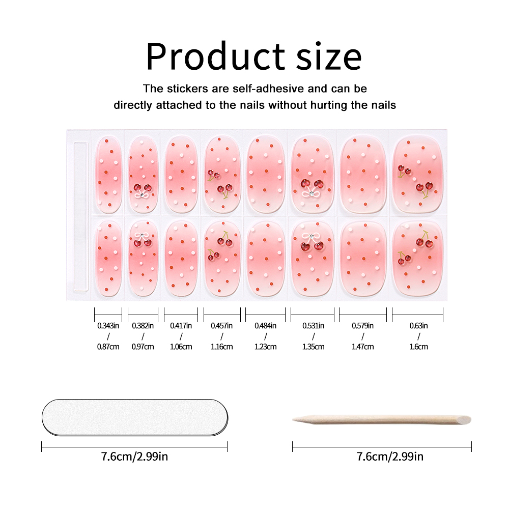 UV FREE Fully Cured Gel Nail S - Striping Tape Nail ulasan dan harga