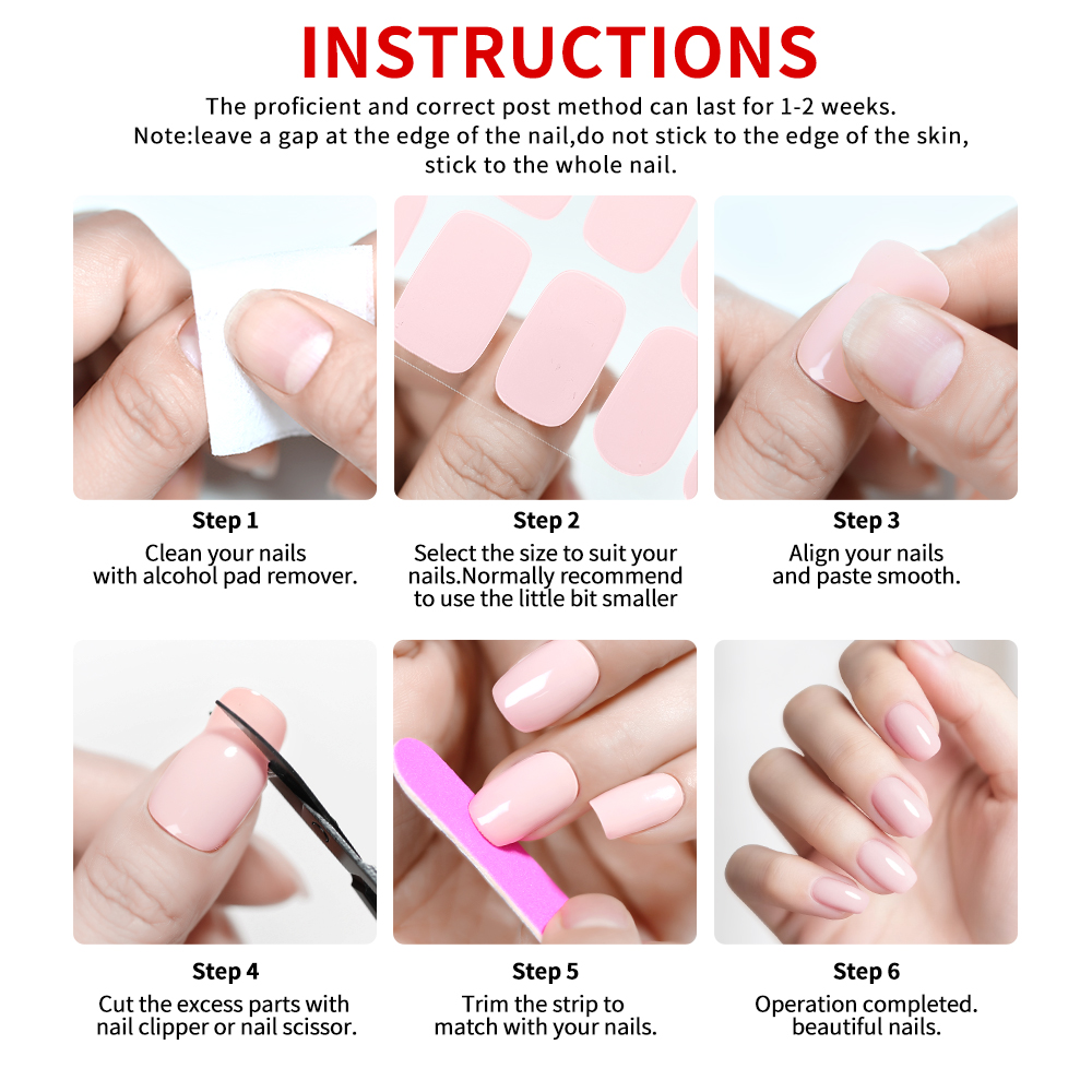 UV FREE Fully Cured Gel Nail S - Striping Tape Nail ulasan dan harga