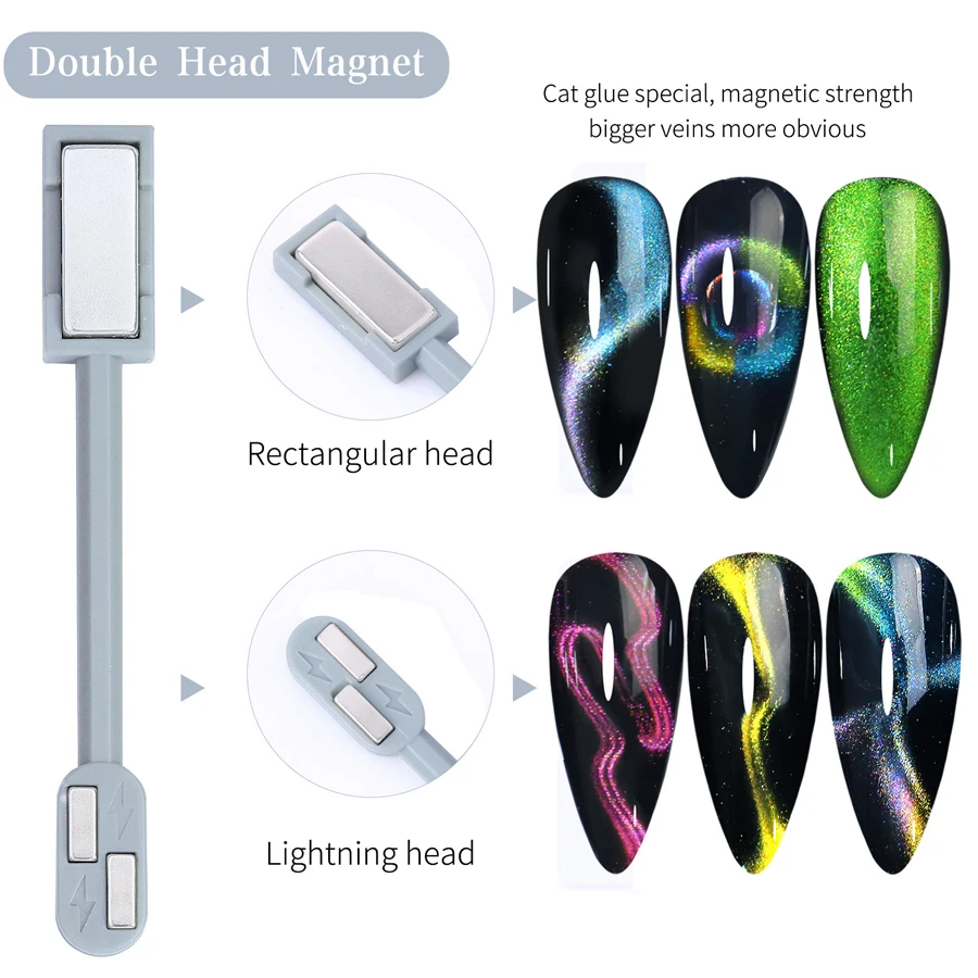 Dual-Ended Magnetic Strip Nail - Striping Tape Nail ulasan dan harga