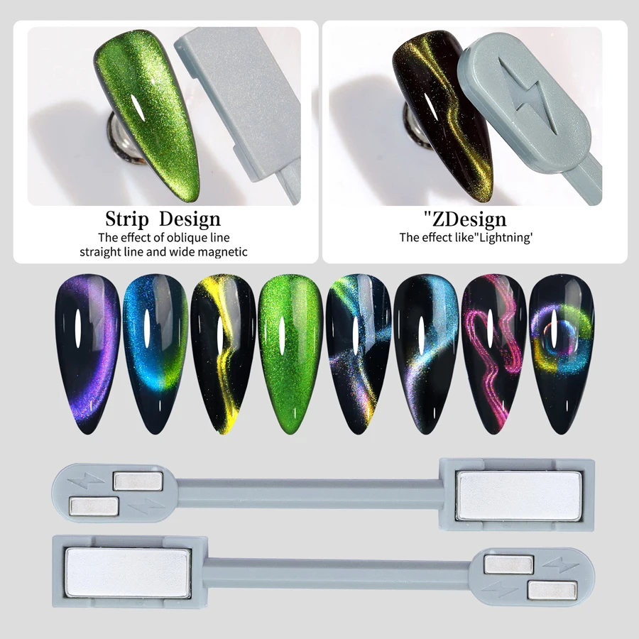 Dual-Ended Magnetic Strip Nail - Striping Tape Nail ulasan dan harga