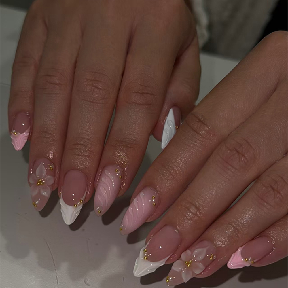 Elevate Your Style with, 24pcs - Nail Art Pink ulasan dan harga