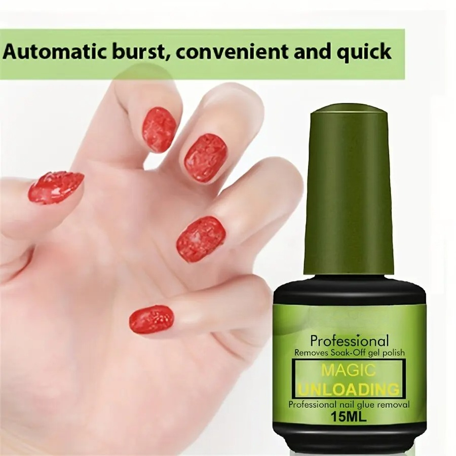 15ml Magic Polish Glue Nail Ar - Nail Art Fake Nails ulasan dan harga