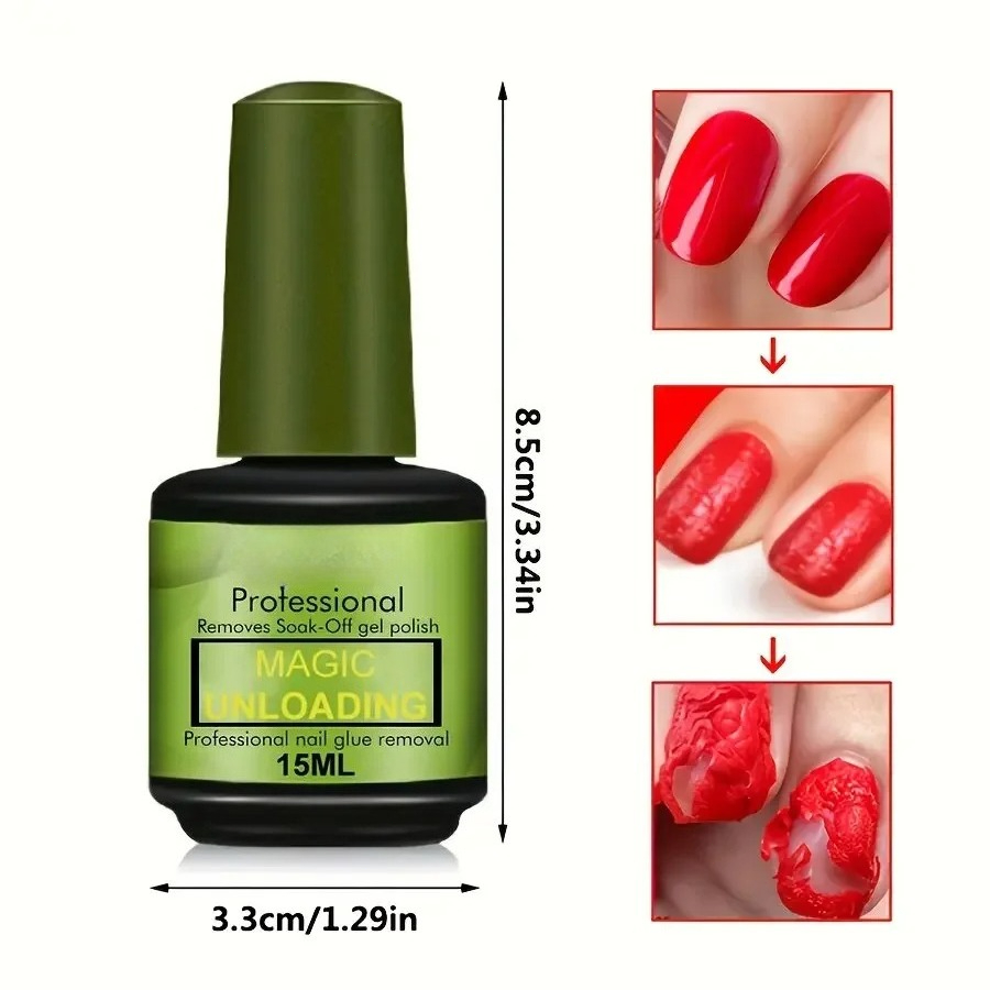 15ml Magic Polish Glue Nail Ar - Nail Art Fake Nails ulasan dan harga
