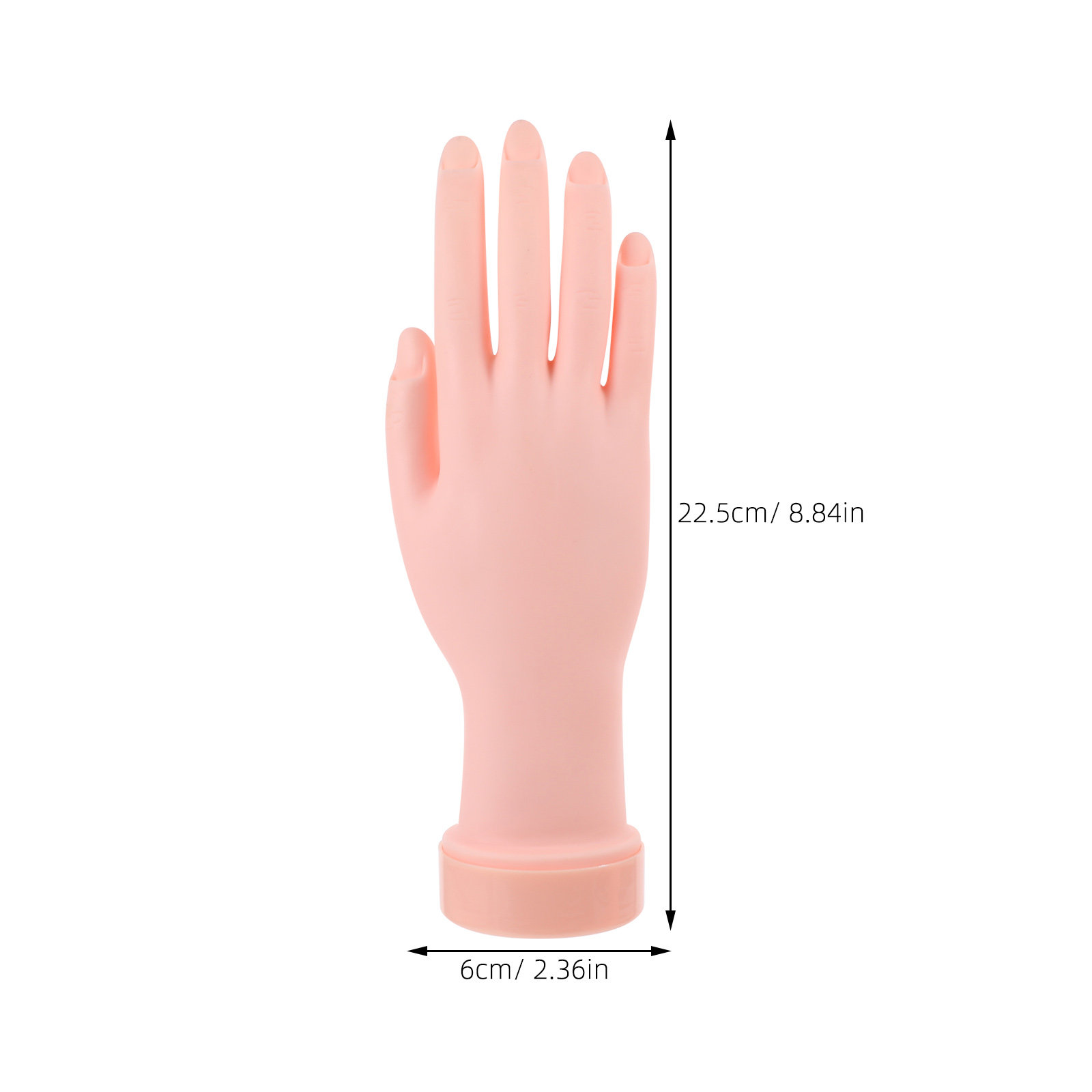 2Pcs Manicure Training Fake Ha - Nail Art Fake Nails ulasan dan harga