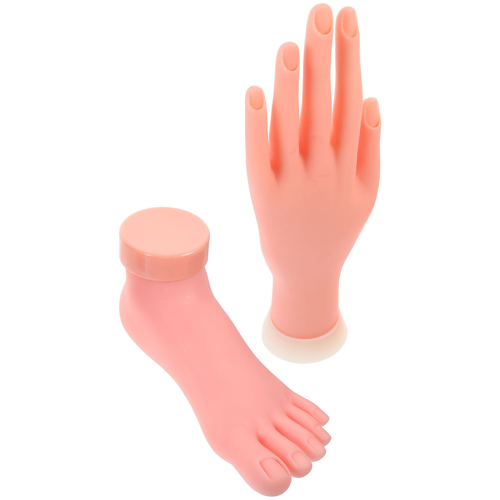 2Pcs Manicure Training Fake Ha - Nail Art Fake Nails ulasan dan harga