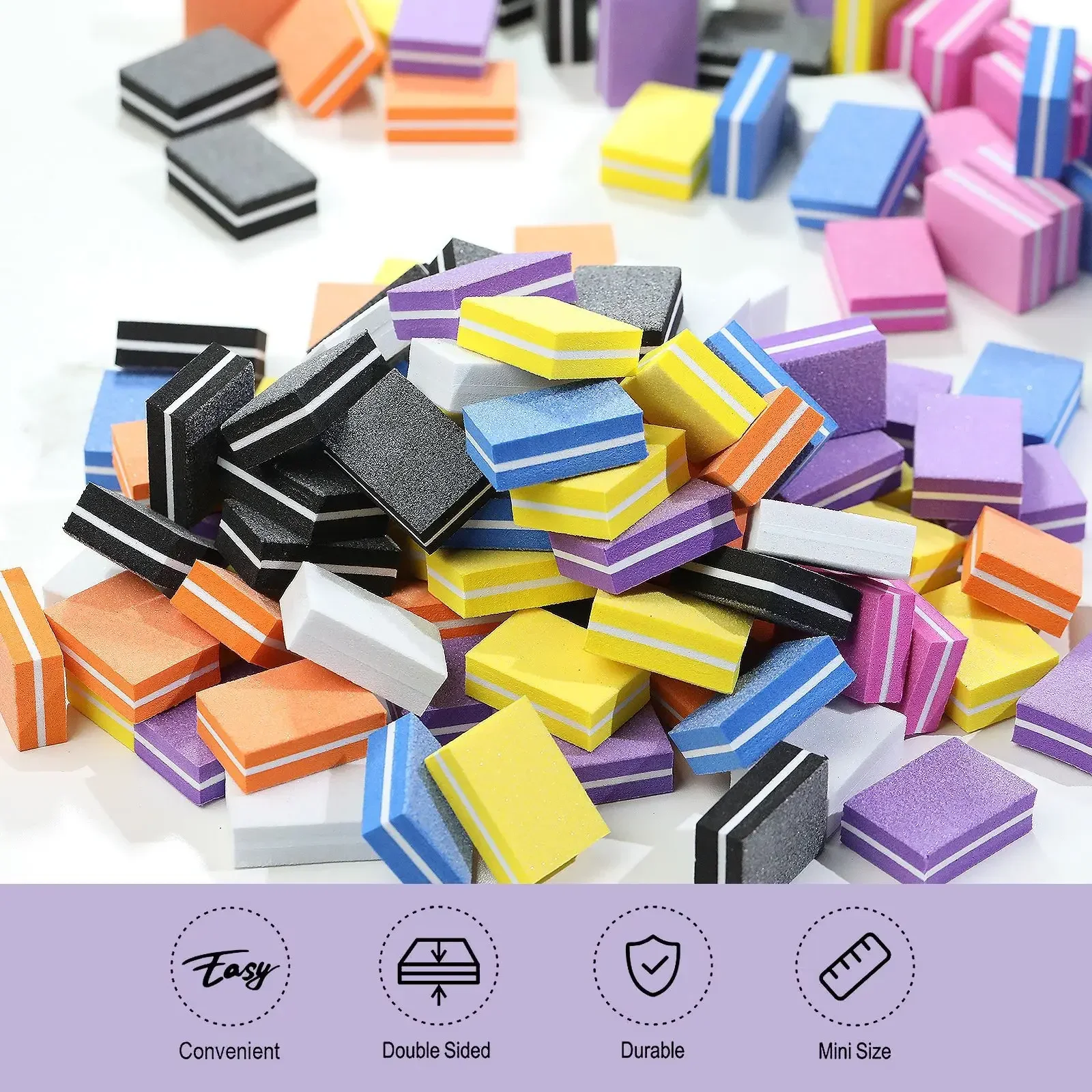 50/20/10 Mini Nail File Blocks - Nail Art Pinterest ulasan dan harga
