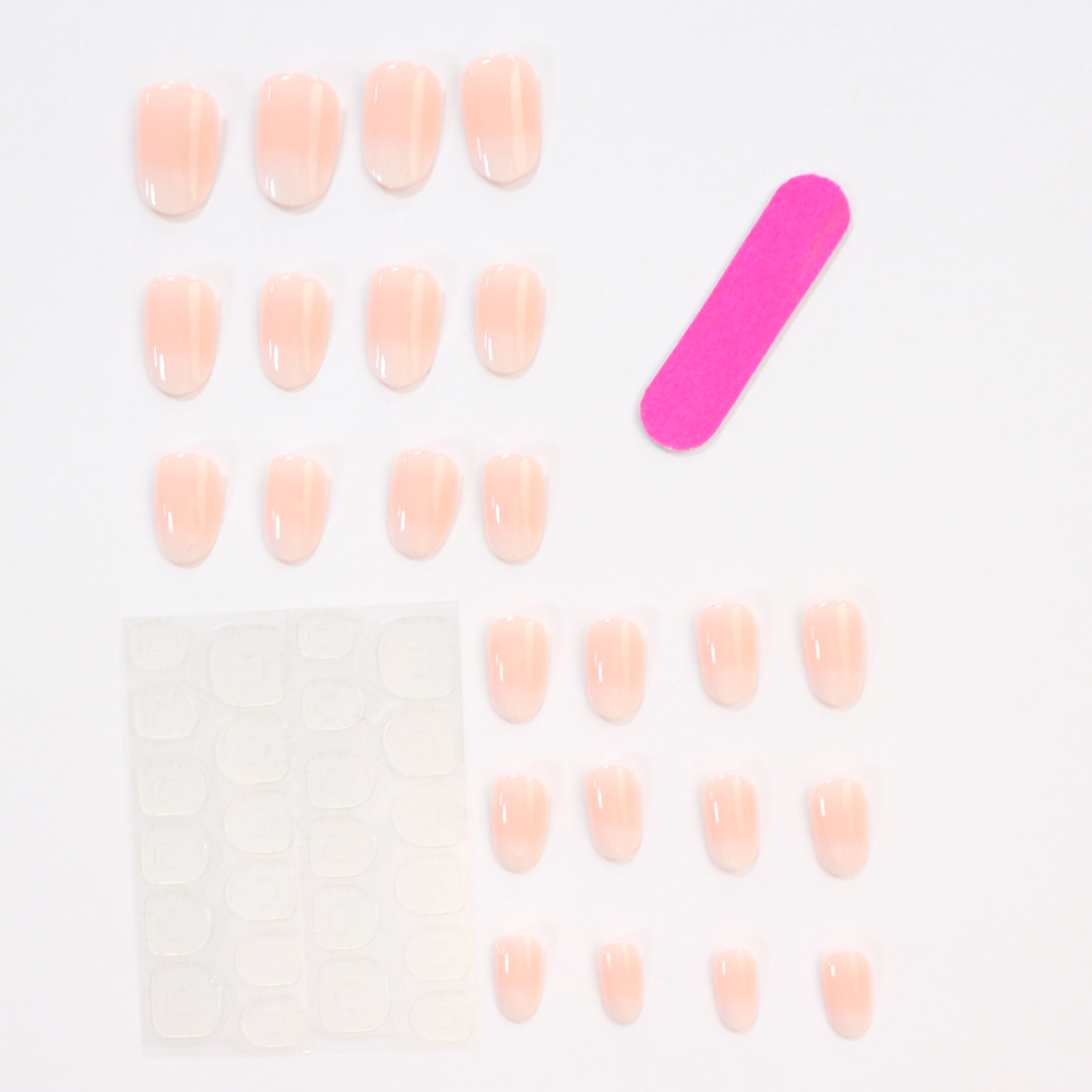 ARTAUG 24PCS Medium Almond Fle - Nail Art Pink ulasan dan harga