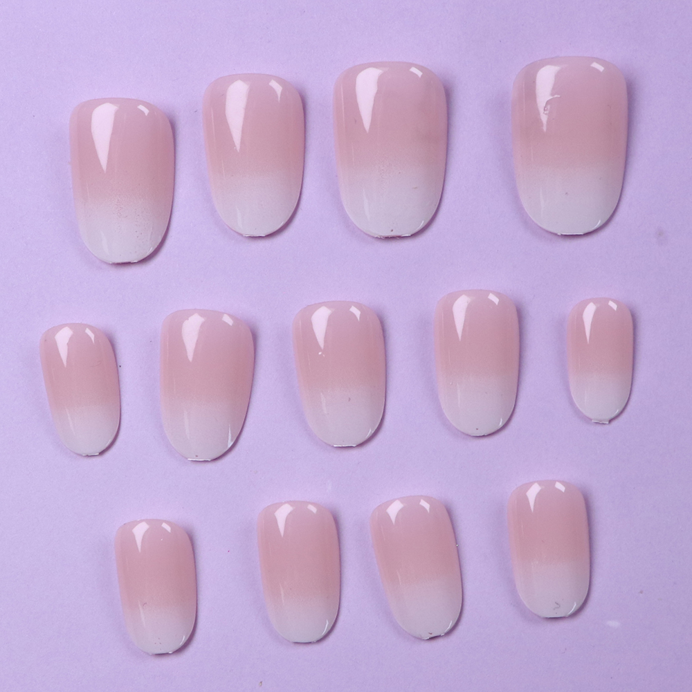 ARTAUG 24PCS Medium Almond Fle - Nail Art Pink ulasan dan harga