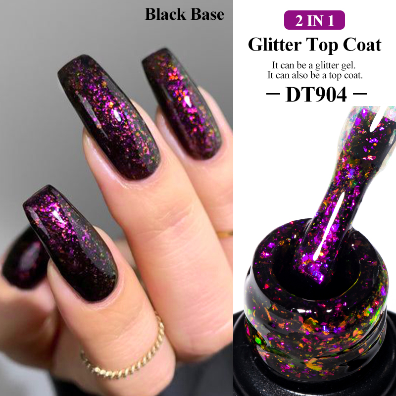 MEET ACROSS 7ml Sparkly Glitte - Nail Foil Transfer ulasan dan harga