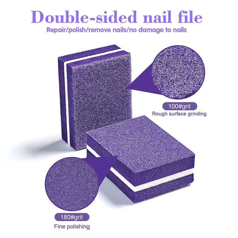 10/50pcs Mini Nails Art Buffer - Nail Art Pinterest ulasan dan harga