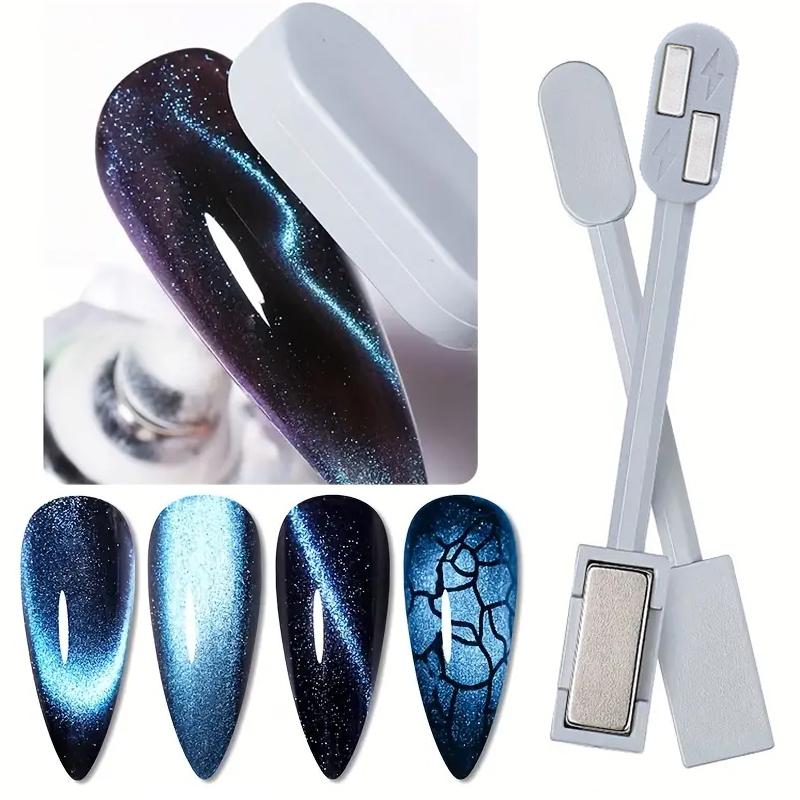 Double Headed Nail Art Magnet  - Striping Tape Nail ulasan dan harga
