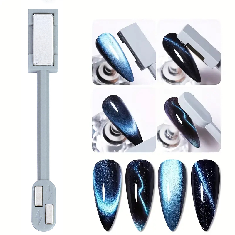Double Headed Nail Art Magnet  - Striping Tape Nail ulasan dan harga
