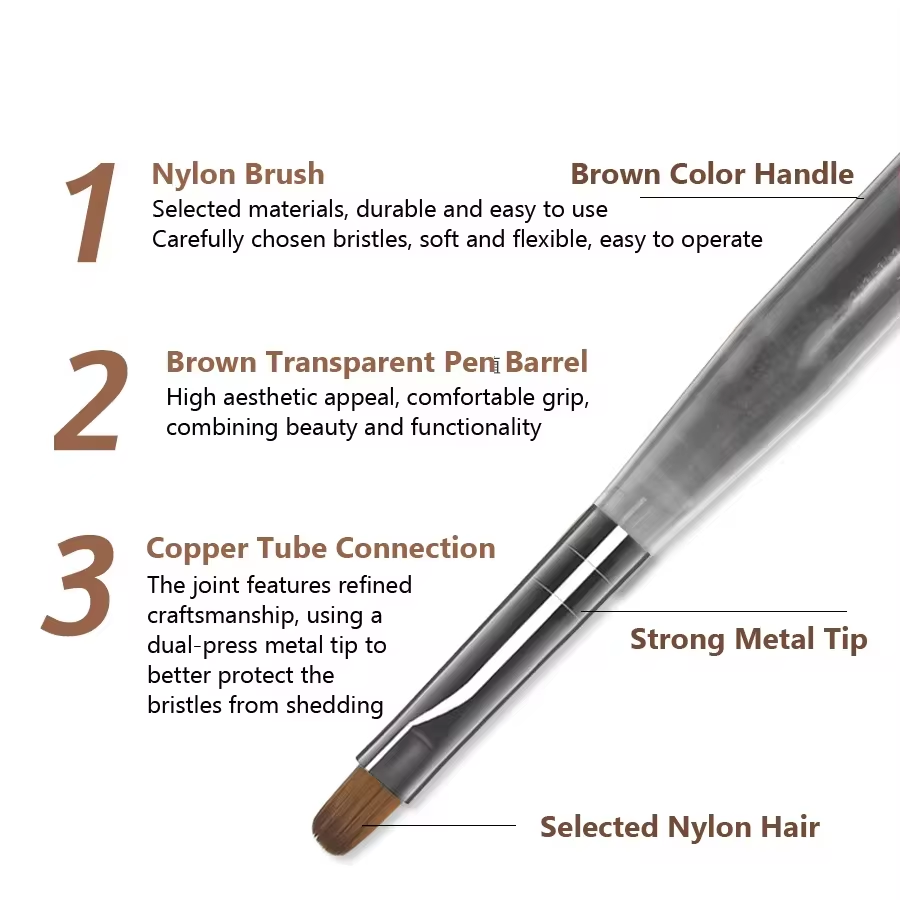 9Pcs Nail Brush Liner DIY Pain - Nail Art Pinterest ulasan dan harga