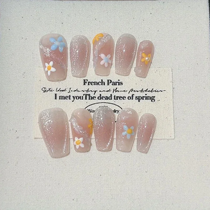 10pcs Cute Handmade Cat Eye Po - Nail Art Cat Eye Pink ulasan dan harga