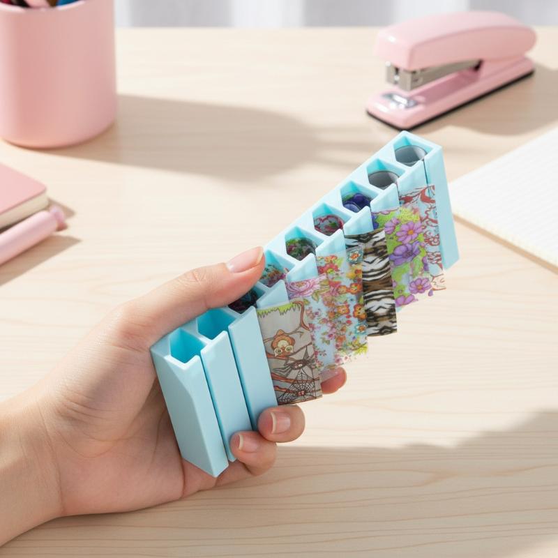10-Grid Macaron Nail Foil Stor - Nail Foil Transfer ulasan dan harga