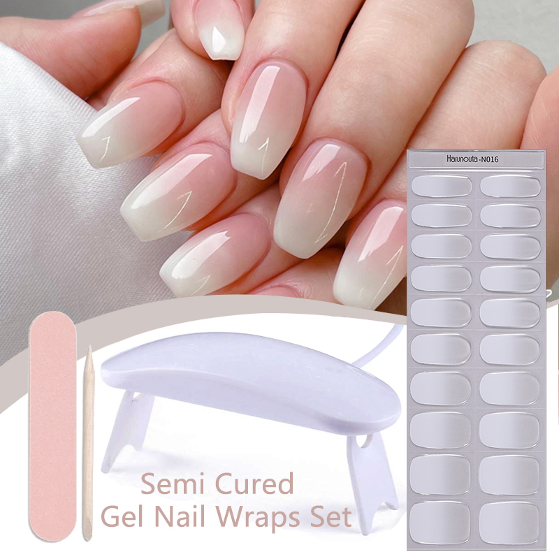 Harunouta 4pcs/set Gradient Je - Striping Tape Nail ulasan dan harga
