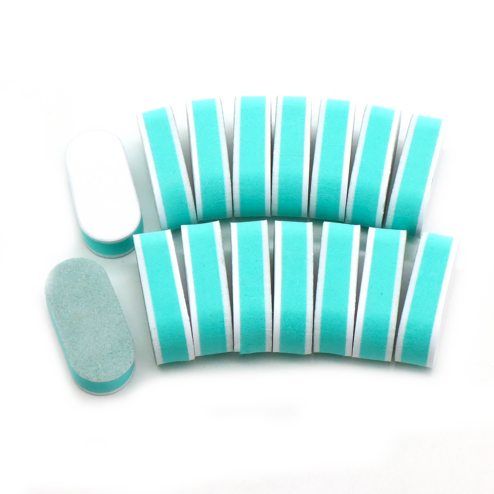 10/60/120pcs Mini Nail Buffer  - Nail Art Pinterest ulasan dan harga