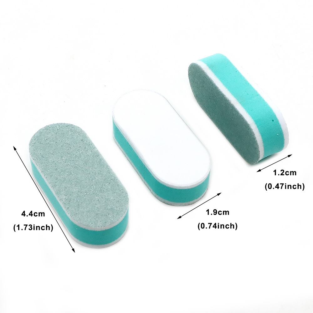 10/60/120pcs Mini Nail Buffer  - Nail Art Pinterest ulasan dan harga