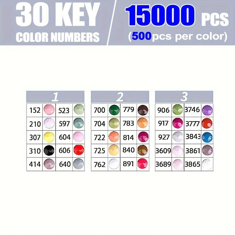 30 Vivid Colored Diamond Paint - Nail Art Painting ulasan dan harga