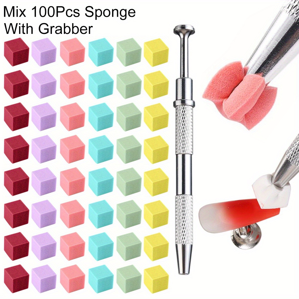 1/50/100Pcs Square Nail Art Sp - Nail Art Pinterest ulasan dan harga