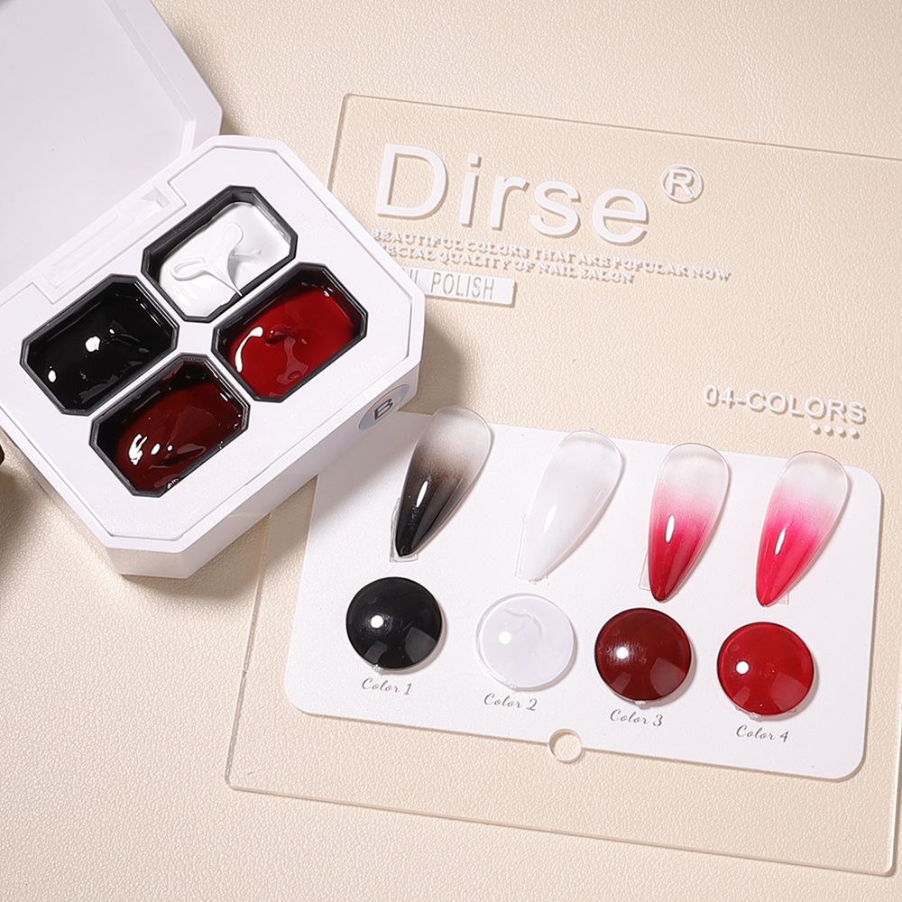 1pc Solid Color 6-grid Nail Pa - Nail Art Painting ulasan dan harga