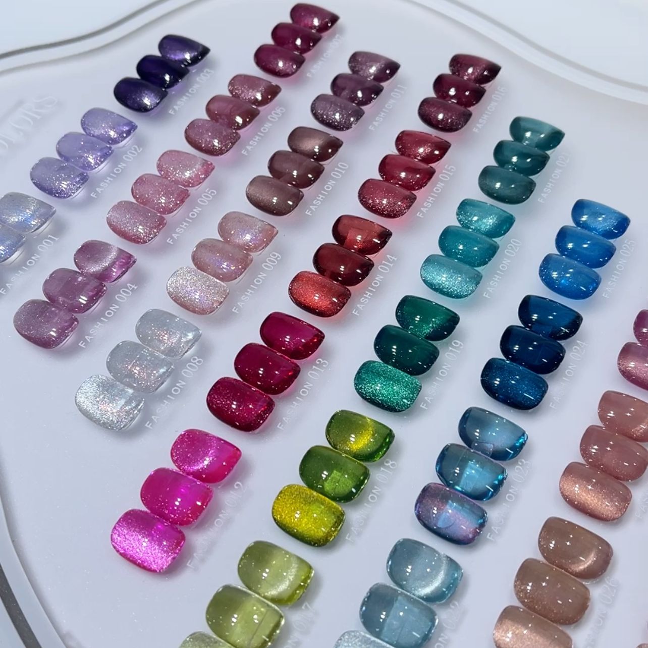 2026 U Omeei 36 Colors Cat Eye - Nail Gel Polish Set ulasan dan harga