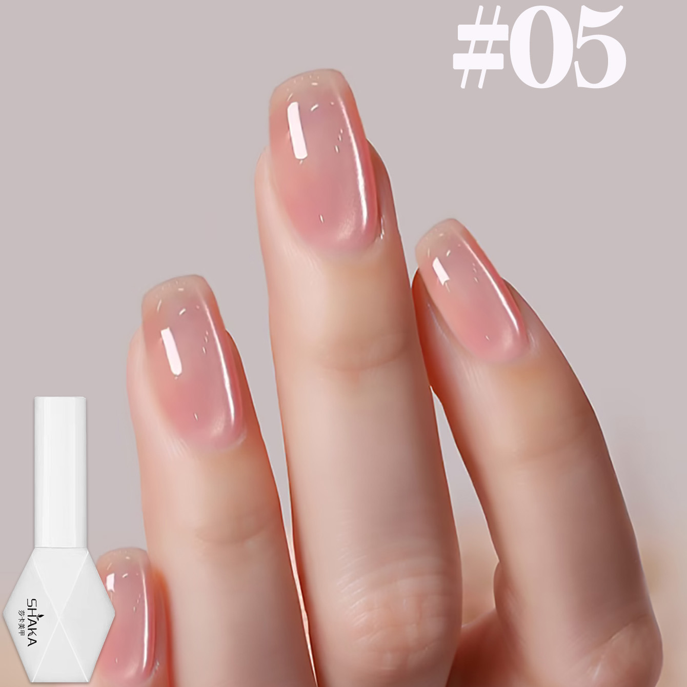 SHAKA 1-12pcs Summer Popular I - Nail Art Cat Eye Pink ulasan dan harga