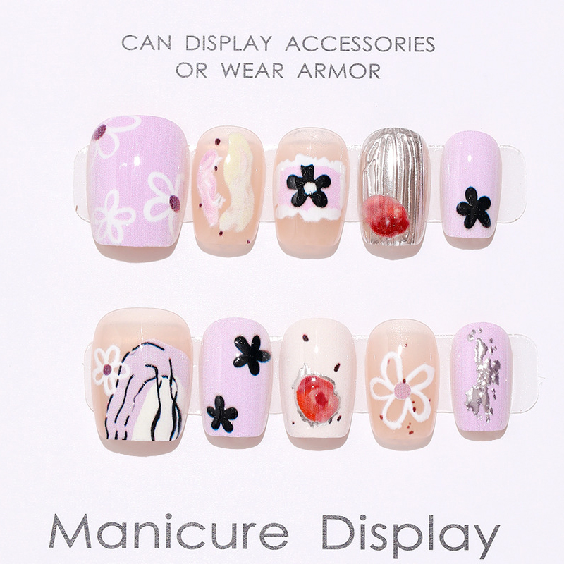 10Pcs Korean Style Women and G - Nail Art Cat Eye ulasan dan harga