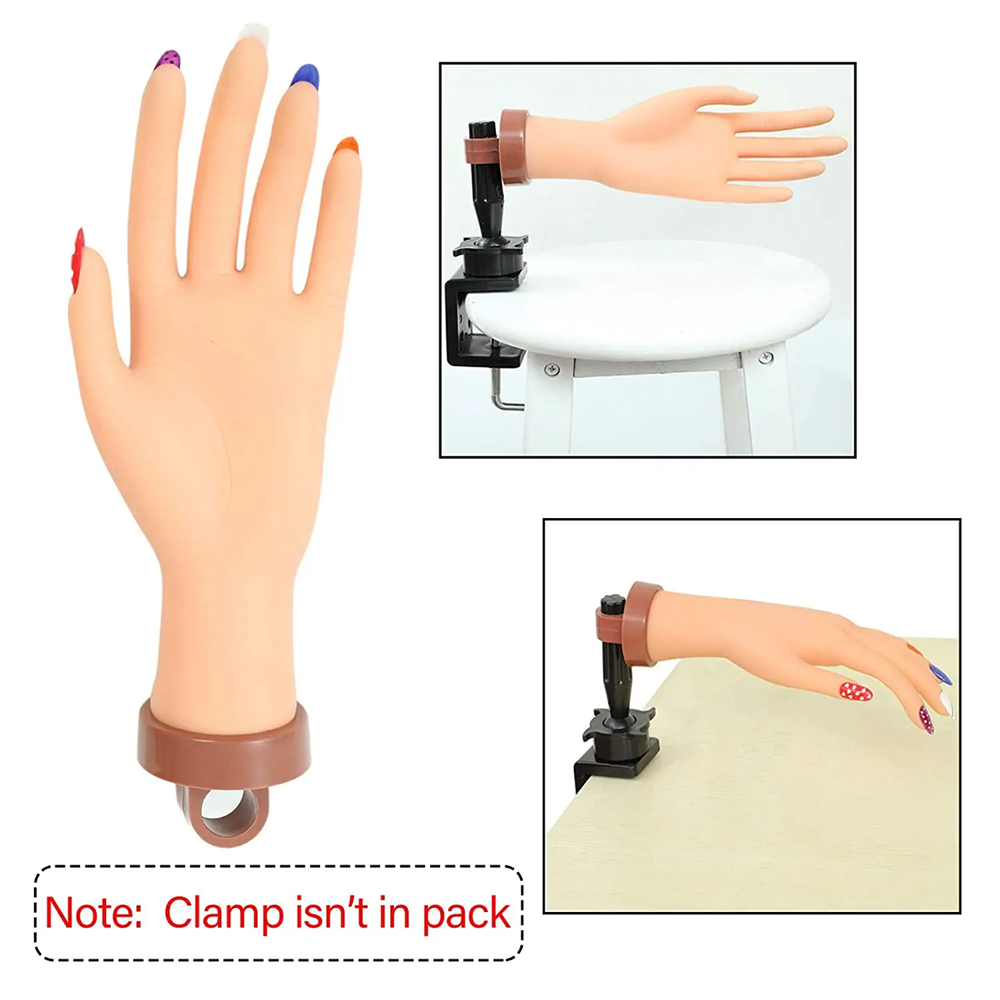 Flexible Silicone Nail Practic - Nail Art Fake Nails ulasan dan harga