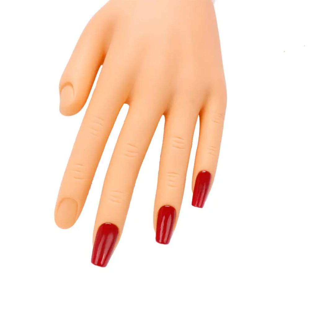 Flexible Silicone Nail Practic - Nail Art Fake Nails ulasan dan harga