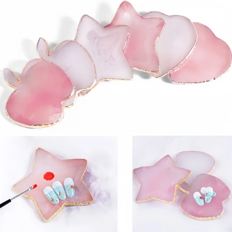 Resin Agate Stone Nail Art Pal - Nail Art Pinterest ulasan dan harga