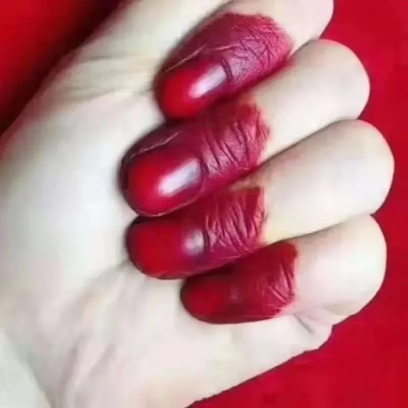 20g Natural Plant Henna Nail D - Nail Art Red Wine ulasan dan harga