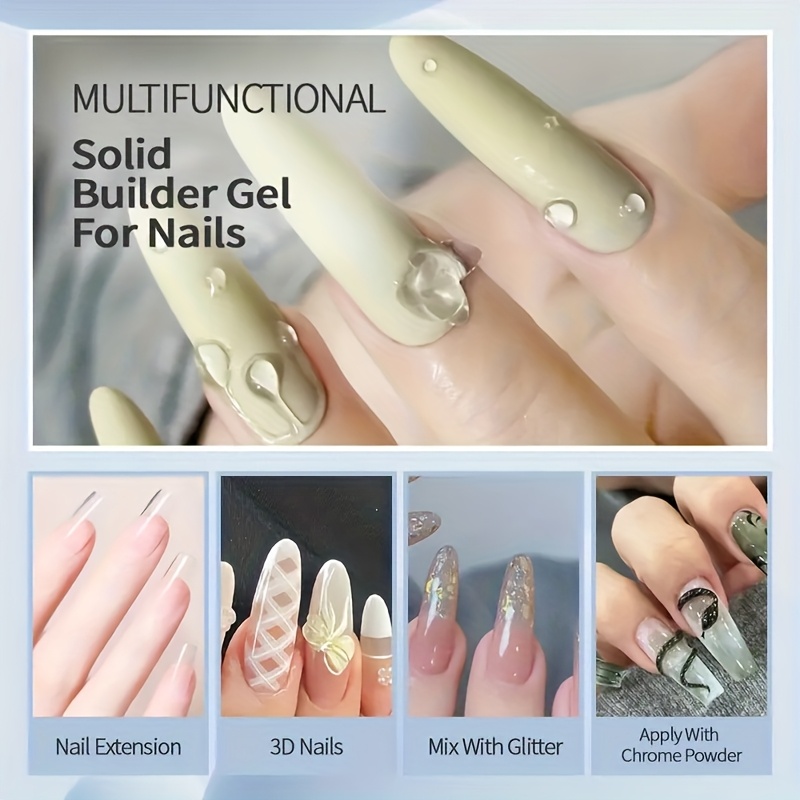 100g Clear Non-Stick Hand Exte - Nail Gel Polish Set ulasan dan harga
