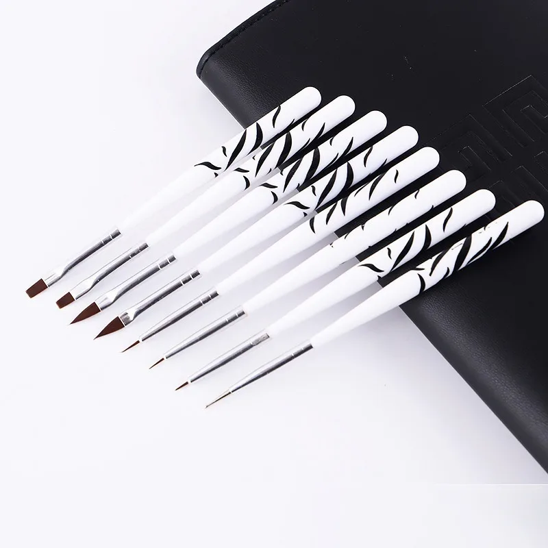 Nail Art Brush Ombre Brushes U - Nail Gel Polish Set ulasan dan harga