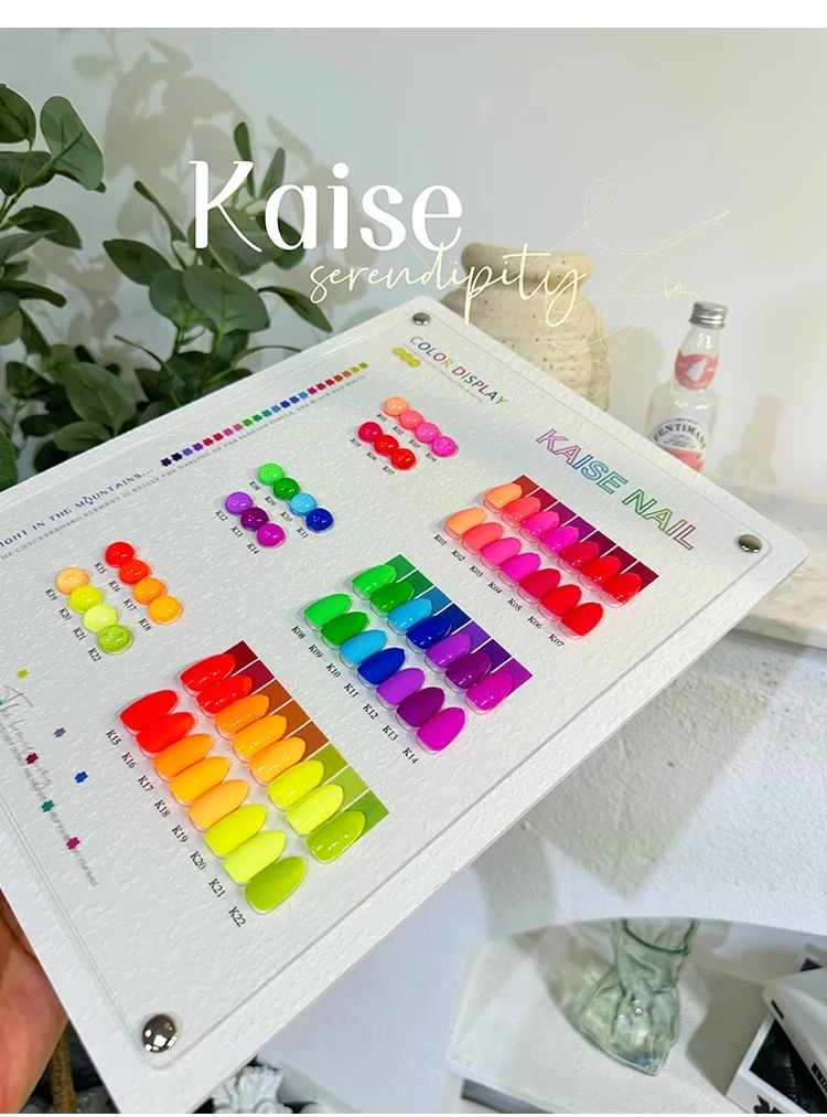 KAISE 22 colors Multicolor Nai - Nail Art Gel ulasan dan harga