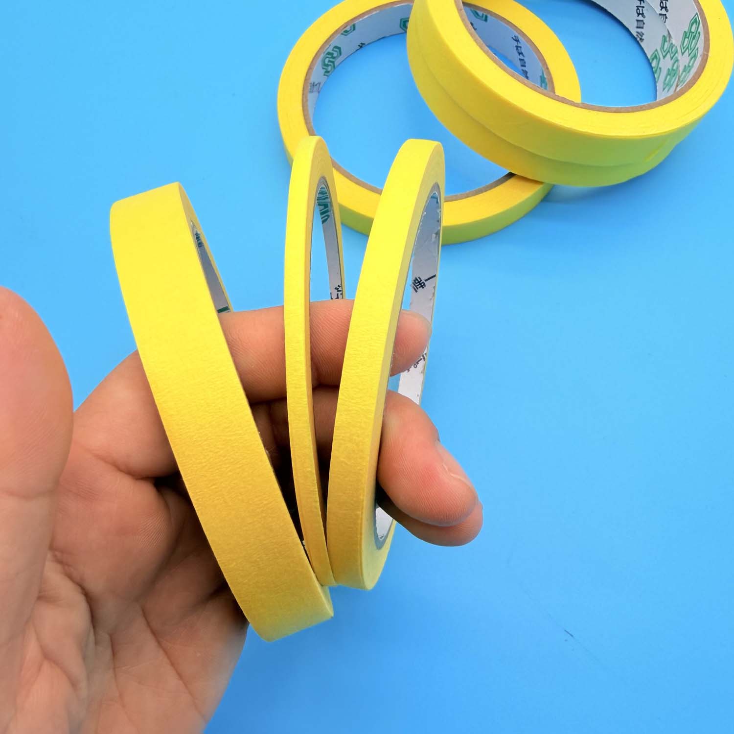 3 Sizes Yellow Masking Tape  - - Nail Art Yellow ulasan dan harga